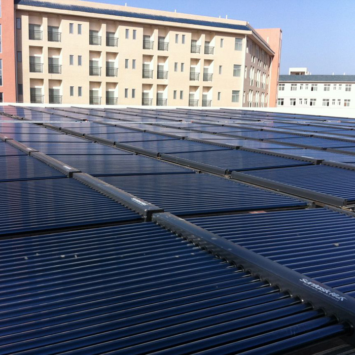 湖北鄖縣一中集中供熱工程